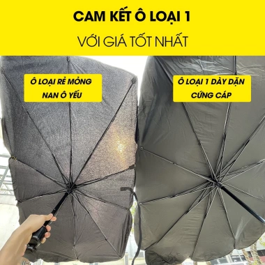 Ô Che Nắng Ô Tô Kính Lái Phủ Bạc Cao Cấp - Chống Nắng, UV Hiệu Quả, Logo Xe - 110k 6 Ô Che Nắng Ô Tô Kính Lái Phủ Bạc Cao Cấp - Chống Nắng, UV Hiệu Quả, Logo Xe - 110k 6