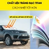 Ô Che Nắng Ô Tô Kính Lái Phủ Bạc Cao Cấp - Chống Nắng, UV Hiệu Quả, Logo Xe - 110k 8