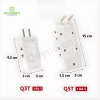 Ổ Chia Điện Thông Minh Q3T Q5T Chống Tuột Phích Xoay 180 độ Nhiều Lỗ Cắm Linh Kiện Quỳnh Diễn 4