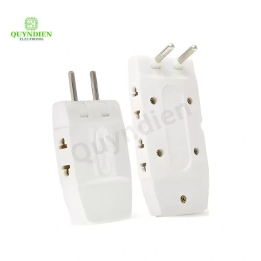 Ổ Chia Điện Thông Minh Q3T Q5T Chống Tuột Phích Xoay 180 độ Nhiều Lỗ Cắm Linh Kiện Quỳnh Diễn 6