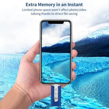 Ổ cứng 512GB di động cho iPhone, iPad, Android & PC - Tốc độ cao, Giá chỉ 264.000đ 4