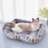 Ổ đệm cho thú cưng hình chữ nhật - Đệm nằm thoải mái cho chó mèo, ưu đãi 80.000₫ 5