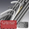Ô dù che mưa MIUNA U348 UFS50+ chống UV thép siêu cường 350nm gập gọn chống lật gió gấp 20 lần sz106 giá 355.000 VND 7