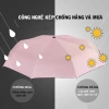 Ô dù che mưa nắng gấp gọn cỡ lớn 8-12 nan, cứng cáp, chống UV, dùng ngoài trời và ô tô 88.321 6