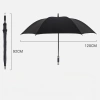 Ô Dù Cỡ Lớn 124cm Che Mưa Che Nắng Chống UV 2 Lớp Nan To Chống Gỉ Giá 94.900₫ 9