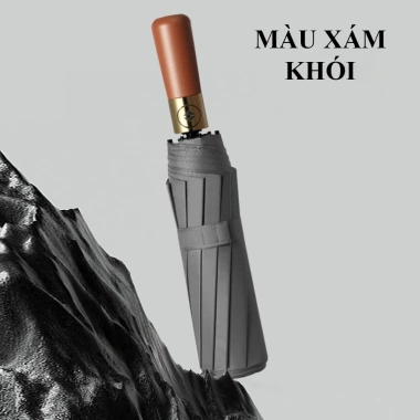 Ô Dù Gấp Gọn 60 Nan - Đóng Mở Nhẹ Nhàng, Sang Trọng, Chống UV, Dùng Mưa Nắng