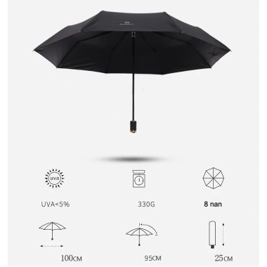 Ô dù gấp gọn cao cấp chống UV, che mưa che nắng, siêu nhẹ, giảm giá chỉ 48.990đ