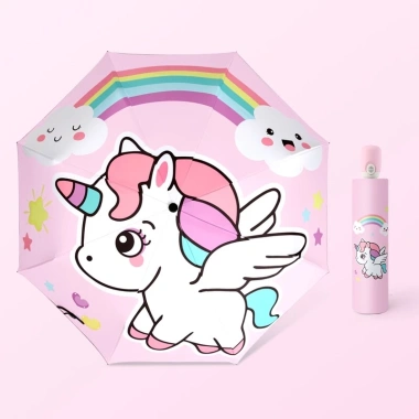 Ô Dù Gấp Gọn Tự Động Cho Bé - Dễ Dàng, Gọn Nhẹ, Mang Đi Học, Giá Ưu Đãi 179k
