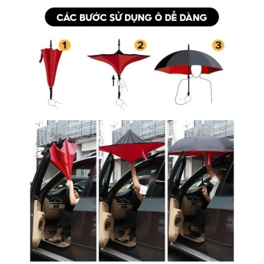 Ô Dù Gập Ngược Thông Minh 2 Lớp Vải UV Chống Thấm, Gấp Gọn Tiện Dụng, Dễ Lắp Đặt, cho mọi không gian nội thất - Giá Ưu Đãi 189.000₫ 9 Ô Dù Gập Ngược Thông Minh 2 Lớp Vải UV Chống Thấm, Gấp Gọn Tiện Dụng, Dễ Lắp Đặt, cho mọi không gian nội thất - Giá Ưu Đãi 189.000₫ 9