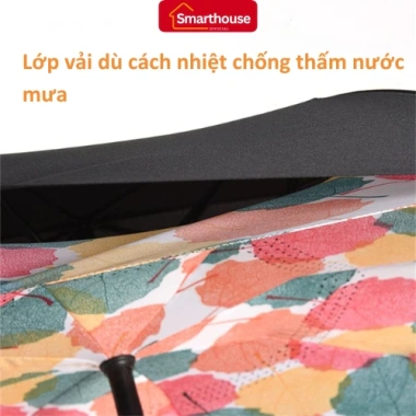 Ô Dù Gấp Ngược Tự Động 2 Lớp Cao Cấp, Chống UV, Khung Thép Không Gỉ, Siêu Bền Cỡ Lớn Cho Xe Hộ - Giá chỉ 147.465 VND