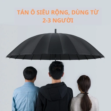 Ô Dù Siêu To KAW 24 Nan Cứng Cáp - Chống Thấm, Chống UV, Rộng, Giá 173k 4