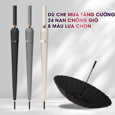 Ô Dù Siêu To KAW 24 Nan Loại Tốt - Kiểu Dáng Đẹp, Vải Chống Thấm, Giá 105.900₫ 3