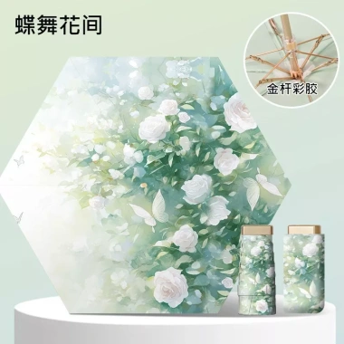 Ô hoa mini gấp gọn – nhỏ nhẹ, chắc chắn, họa tiết siêu xinh, giảm 16% 3 Ô hoa mini gấp gọn – nhỏ nhẹ, chắc chắn, họa tiết siêu xinh, giảm 16% 3