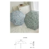 Ô họa tiết hoa vintage xinh nữ tính tự bung tự gấp tiện lợi - Quà tặng lý tưởng BeeMit 220k 3