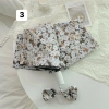 Ô họa tiết hoa vintage xinh nữ tính tự bung tự gấp tiện lợi - Quà tặng lý tưởng BeeMit 220k 8
