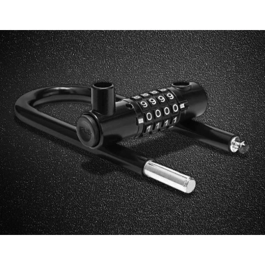Ổ Khoá Chữ U Mật Khẩu 4 Số Gọng Dài Nhỏ Gọn Thép Chống Trộm Khóa Xe Máy, Xe Đạp - 145.000₫ 3