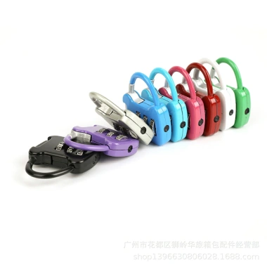 Ổ Khóa Du Lịch Mini Cao Cấp 3 Số BENTA - Bảo Mật Cho Balô, Vali, Hành Lý, Giá 20.500₫
