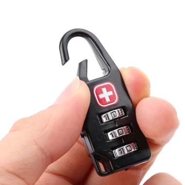 Ổ khóa hành lý mini mật mã số an toàn biểu tượng chữ thập Thụy Sĩ giảm 20%