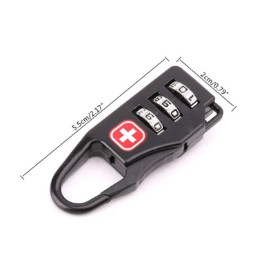Ổ khóa hành lý mini mật mã số an toàn biểu tượng chữ thập Thụy Sĩ giảm 20%