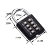 Ổ khóa mật mã 8 số thông minh hợp kim kẽm chống trộm tiện lợi du lịch 90.200 VND 3