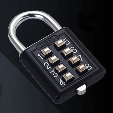 Ổ khóa mật mã 8 số thông minh hợp kim kẽm chống trộm tiện lợi du lịch 90.200 VND 6 Ổ khóa mật mã 8 số thông minh hợp kim kẽm chống trộm tiện lợi du lịch 90.200 VND 6