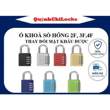 Ổ khoá mật mã bền đẹp - Khoá Vali, Khoá Số tự chọn, Khóa số bấm, chỉ 26.100₫