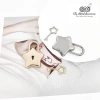 Ổ khóa ngôi sao cao cấp A110 hiện đại, kèm chìa khóa cho túi xách, vali giá 28.999đ 6