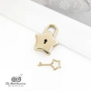 Ổ khóa ngôi sao cao cấp A110 hiện đại, kèm chìa khóa cho túi xách, vali giá 28.999đ 7