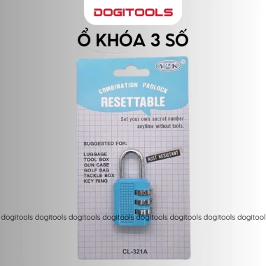 Ổ Khóa Số 3 Số CL-321A - Hợp Kim Đài Loan, Nhiều Màu, Giá 47.850₫ Giảm Đặc Biệt 4