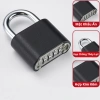 Ổ khóa số 4 mã số hợp kim kẽm, siêu chống thấm nước, thiết kế nhỏ gọn, giá ưu đãi 143.000₫ 3