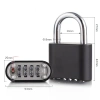 Ổ khóa số 4 mã số hợp kim kẽm, siêu chống thấm nước, thiết kế nhỏ gọn, giá ưu đãi 143.000₫ 4