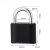 Ổ khóa số 4 mã số hợp kim kẽm, siêu chống thấm nước, thiết kế nhỏ gọn, giá ưu đãi 143.000₫ 8