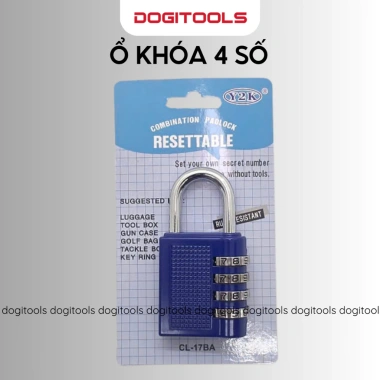 Ổ Khóa Số 4 Số CL-17BA Hợp Kim Đài Loan - Nhiều Màu, Bảo Mật Cửa Nhà & Vali, Giá 69.696₫ 2 Ổ Khóa Số 4 Số CL-17BA Hợp Kim Đài Loan - Nhiều Màu, Bảo Mật Cửa Nhà & Vali, Giá 69.696₫ 2