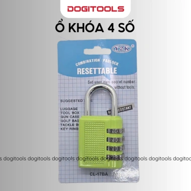 Ổ Khóa Số 4 Số CL-17BA Hợp Kim Đài Loan - Nhiều Màu, Bảo Mật Cửa Nhà & Vali, Giá 69.696₫ 3 Ổ Khóa Số 4 Số CL-17BA Hợp Kim Đài Loan - Nhiều Màu, Bảo Mật Cửa Nhà & Vali, Giá 69.696₫ 3