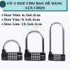 Ổ khóa số 5 số, mật mã an toàn hình chữ U - Khóa xe, tủ, vali, cửa - 139.000₫