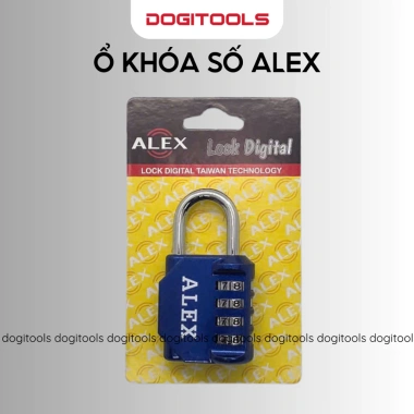 Ổ Khóa Số ALEX 4F (603M) - Bảo mật cao, Dễ lắp, Giá chỉ 106.000₫ 4
