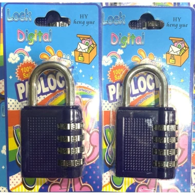 Ổ Khóa Số Chữ U 4 Số Thép Không Rỉ bọc nhựa Cao Cấp GF Chính Hãng Giá chỉ 83.000đ 7