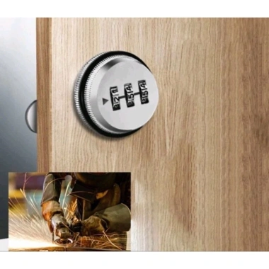 Ổ Khóa Số Hợp Kim Cao Cấp 3 Mã Mật Khẩu Tủ Quần Áo, Tủ Hồ Sơ, Valy Giá 49.000đ