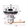 Ổ Khóa Số Hợp Kim Cao Cấp 3 Mã Mật Khẩu Tủ Quần Áo, Tủ Hồ Sơ, Valy Giá 49.000đ 7