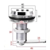Ổ Khóa Số Hợp Kim Cao Cấp 3 Mã Mật Khẩu Tủ Quần Áo, Tủ Hồ Sơ, Valy Giá 49.000đ 8