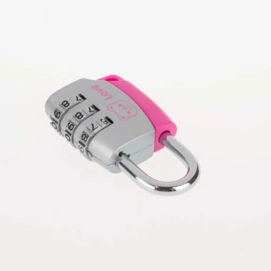 Ổ khóa số mini 3 số dạng vỉ cao cấp - Khóa vali du lịch chống trộm, chỉ 29.000đ 4