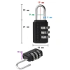 Ổ khóa số mini không chìa khóa, bảo vệ balo vali du lịch, giá 15.000 VND 5