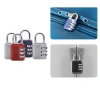 Ổ khóa số mini không chìa khóa, bảo vệ balo vali du lịch, giá 15.000 VND 6