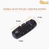 Ổ khóa số TSA007 gắn thân - An toàn cho vali vải và nhựa, chỉ 120.000₫ 2