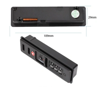 Ổ khóa số TSA007 gắn thân - An toàn cho vali vải và nhựa, chỉ 120.000₫