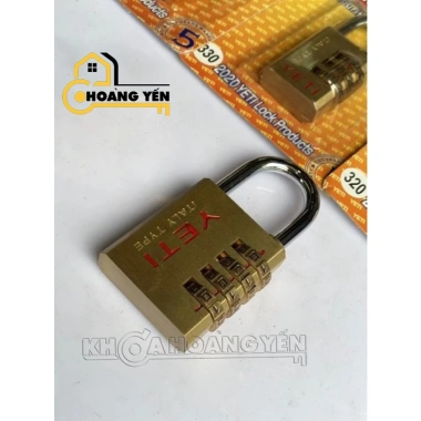 Ổ khoá số YETI 3 cỡ Loại 1 - Khóa tủ, vali, cửa bằng mật mã, giá ưu đãi 124k 4 Ổ khoá số YETI 3 cỡ Loại 1 - Khóa tủ, vali, cửa bằng mật mã, giá ưu đãi 124k 4