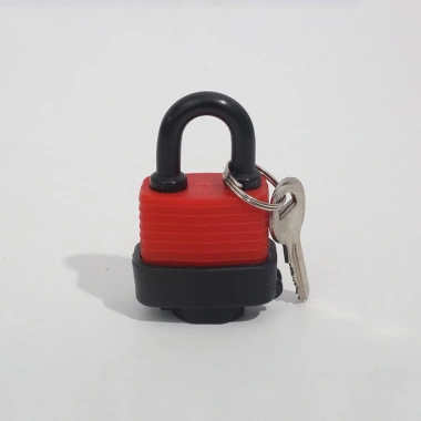Ổ khóa thép nhiều lớp AWNGD còng dài ngắn màu đỏ hiện đại, bền chắc, giảm giá 64.570₫ 9