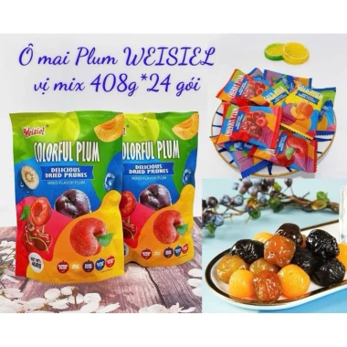 Ô Mai Cherry Việt Quất Gói To 408g Giá Gốc 49.400 Giảm còn 38.000 Giao ngay