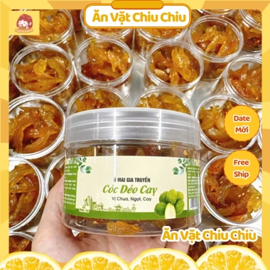 Ô Mai Cóc Dẻo 200gr - Chua Cay Mặn Ngọt Thơm Ngon, Giá Ưu Đãi 48.000đ