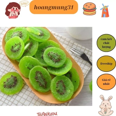Ô Mai Kiwi Sấy Dẻo - Mứt Trái Cây Chua Ngọt Thơm Ngon Giá Giảm 38.400 VND 2